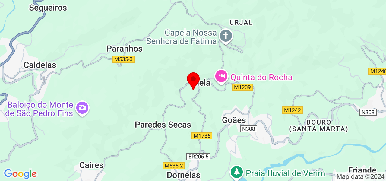 Rui Esteves - Braga - Amares - Mapa