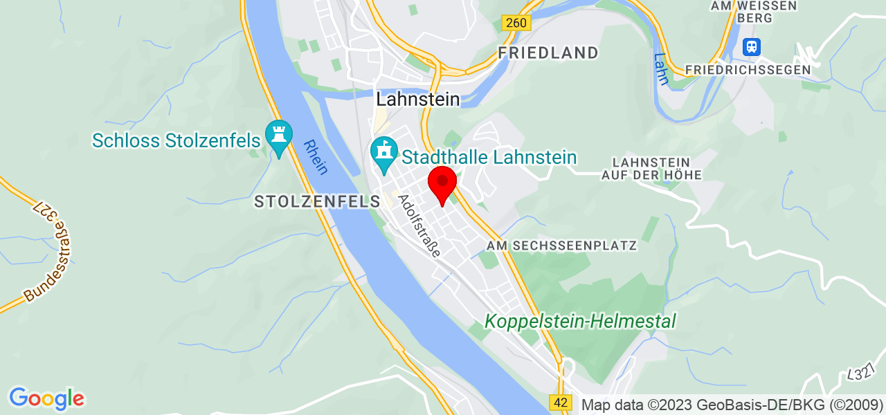 Zhegrova Trockenbau - Rheinland-Pfalz - Rhein-Lahn-Kreis - Karte
