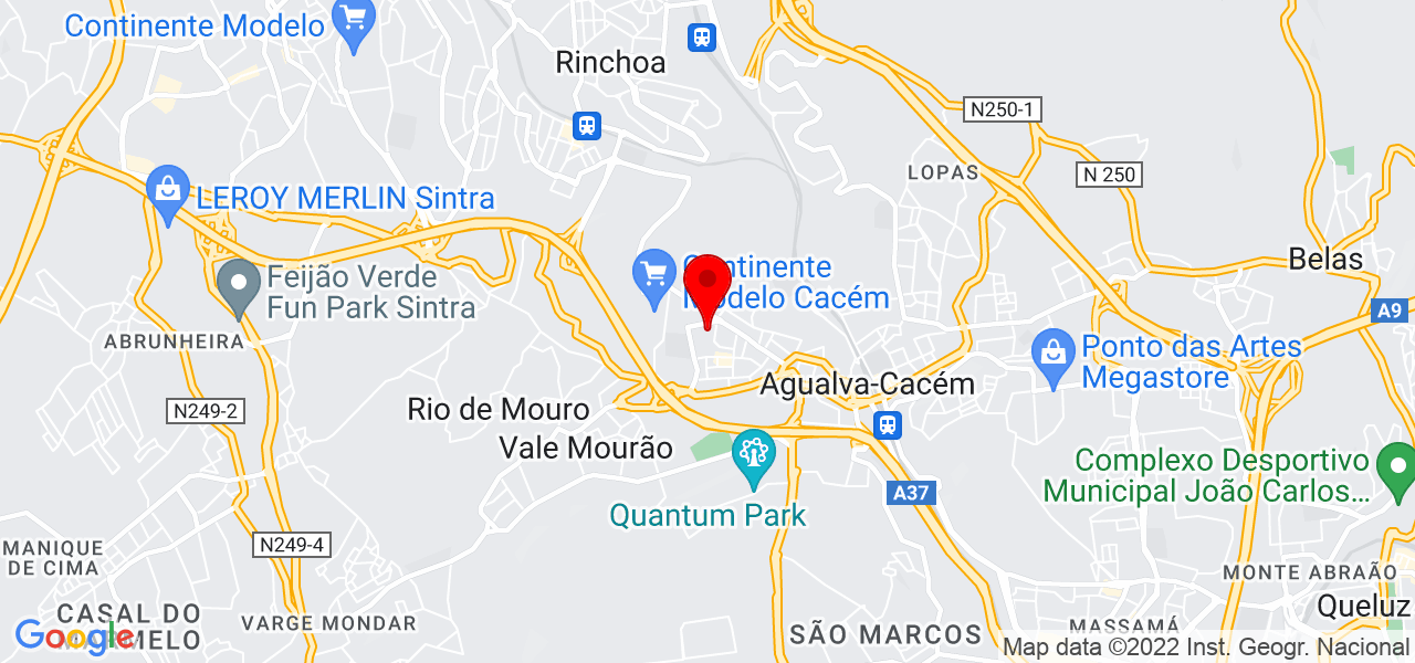 Fusionelite.lda - Lisboa - Sintra - Mapa