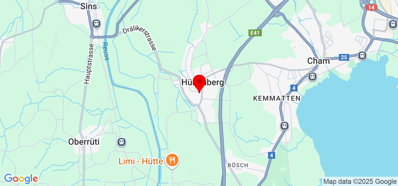 Naturheilpraxis Viert - Zug - Hünenberg - Map