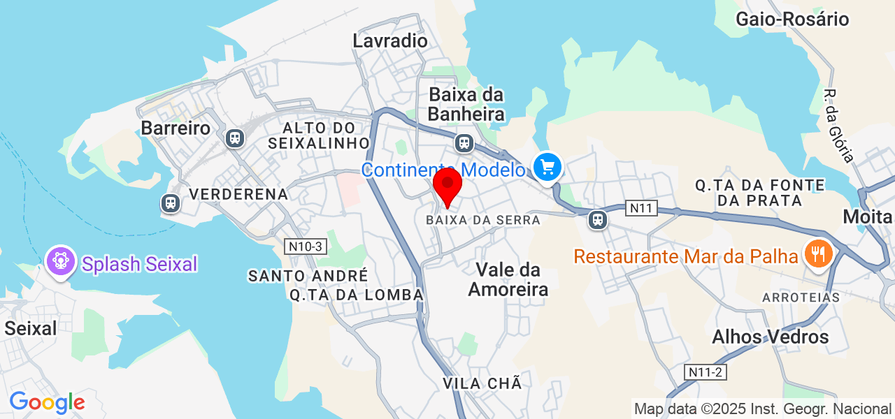 Patricia Ramos - Setúbal - Moita - Mapa