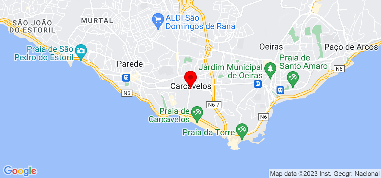 Luciana Castellano - Lisboa - Cascais - Mapa