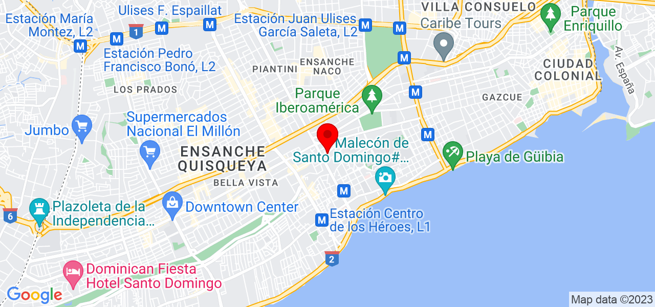 Psicologo ESPA&Ntilde;OL - Isaac Domingo Somovilla - Distrito Nacional - Santo Domingo de Guzmán - Mapa