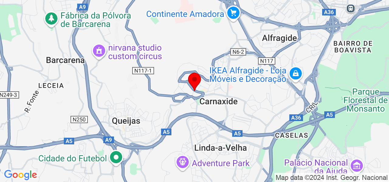 Joao carlos - Lisboa - Oeiras - Mapa