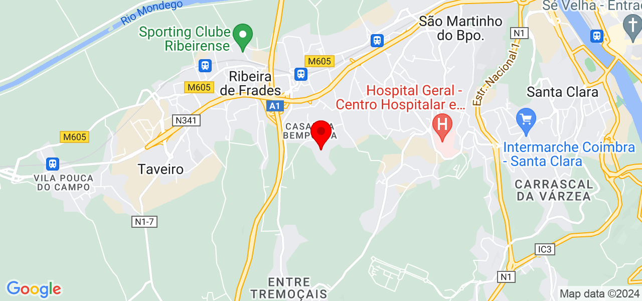 Joana Dinis - Coimbra - Coimbra - Mapa