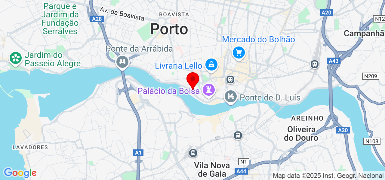 Lisbonsidetours LDA - Porto - Porto - Map