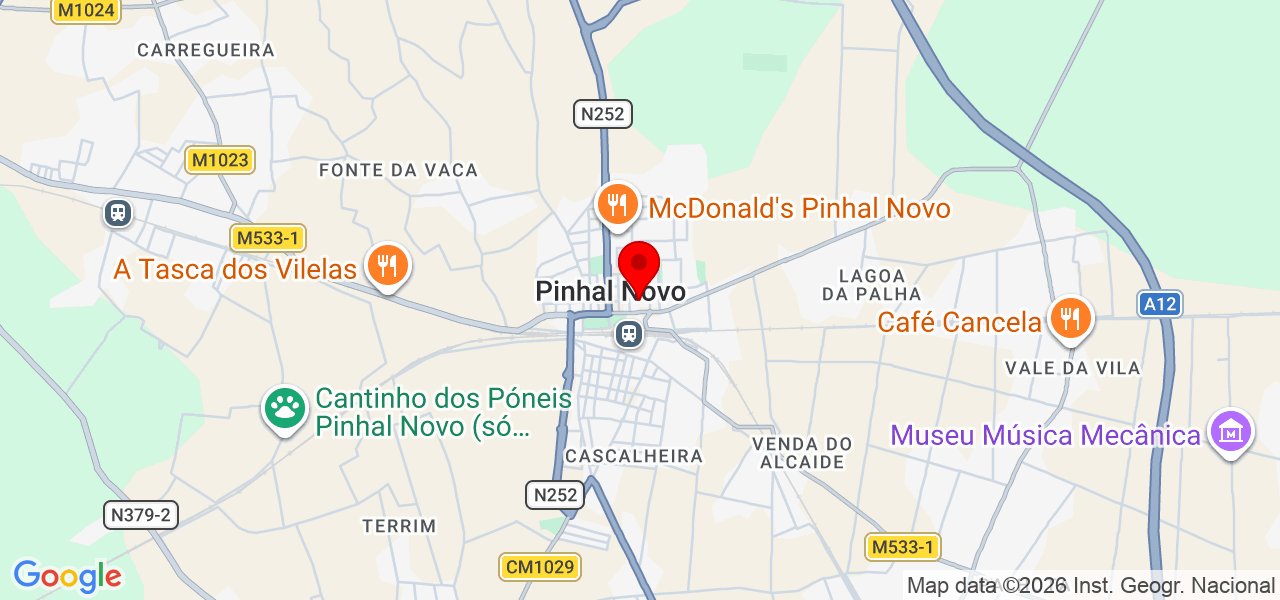 MS constru&ccedil;&otilde;es - Setúbal - Palmela - Mapa
