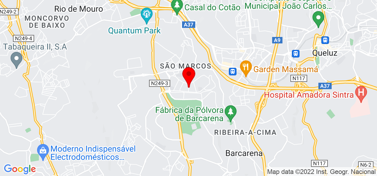 Andreia - Lisboa - Sintra - Mapa