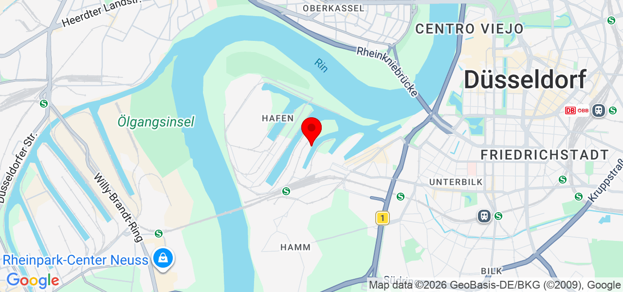 Traffic netWorks - Nordrhein-Westfalen - Düsseldorf - Karte