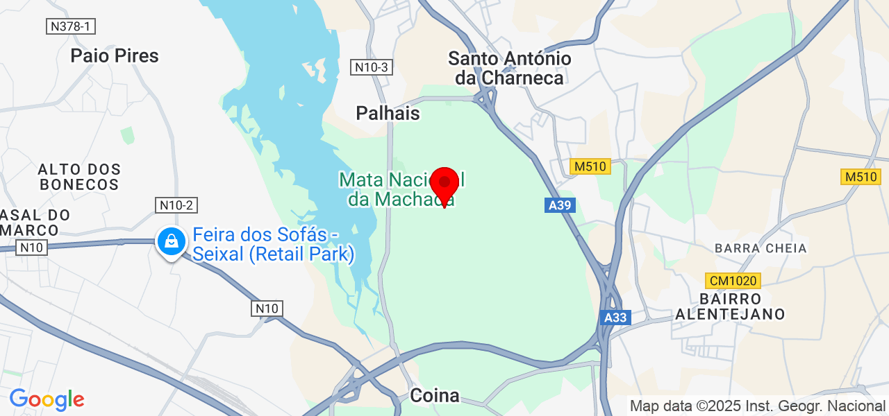 Jorge & Filho - Setúbal - Barreiro - Map