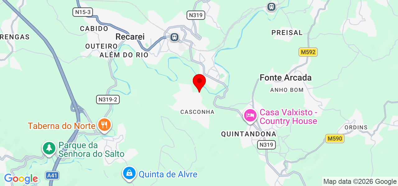 Cátia Botelho - Porto - Paredes - Mapa