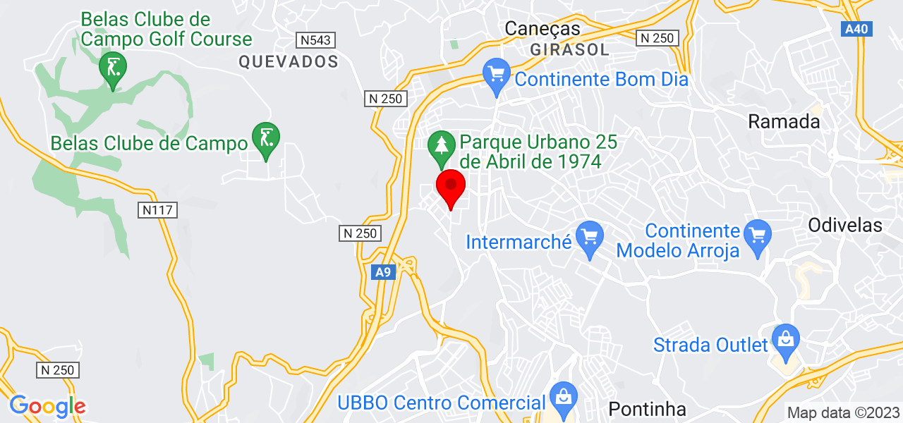 Miminhos Cheirosos - Lisboa - Sintra - Mapa