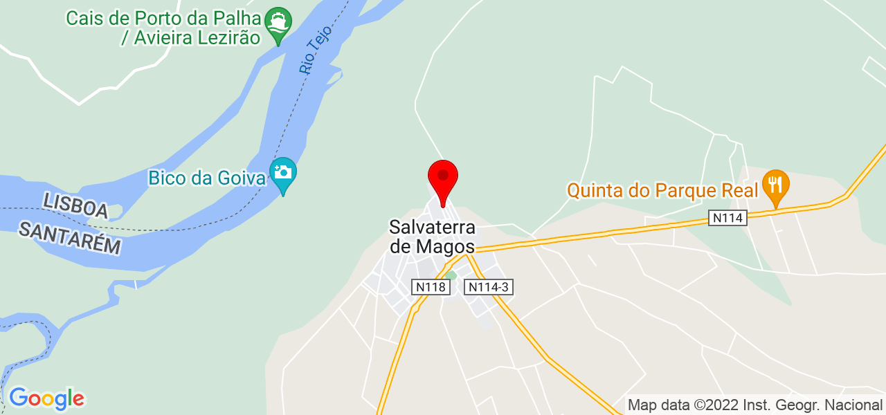 Sousa & Santos - Santarém - Salvaterra de Magos - Map