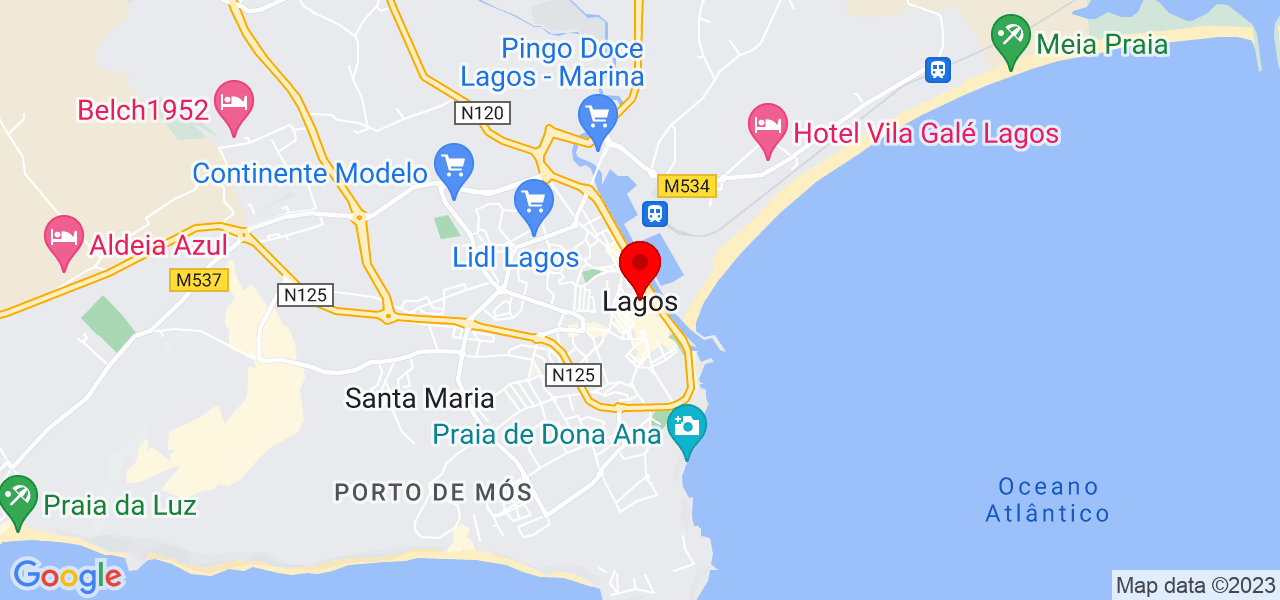 Pedro Teixeira - Faro - Lagos - Mapa