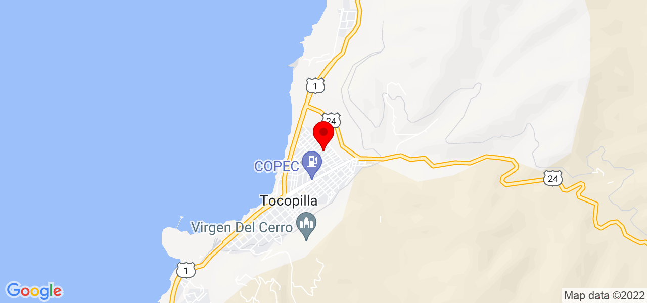 WinterElectro - Antofagasta - Tocopilla - Mapa