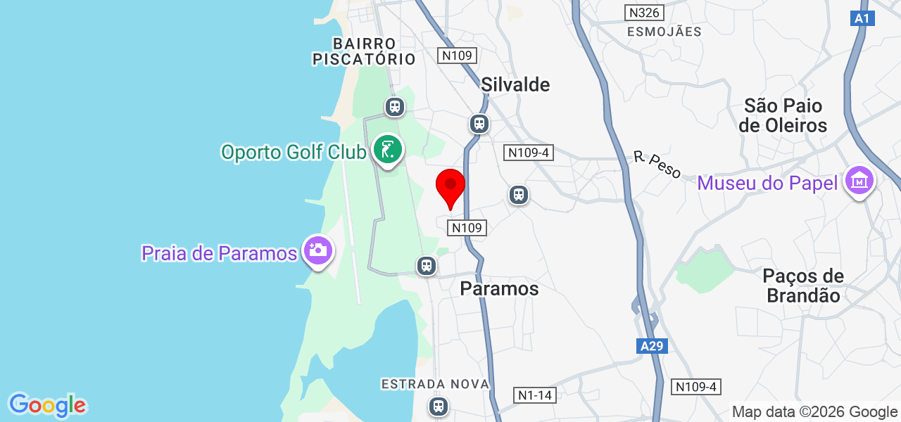 Graziela - Aveiro - Espinho - Mapa