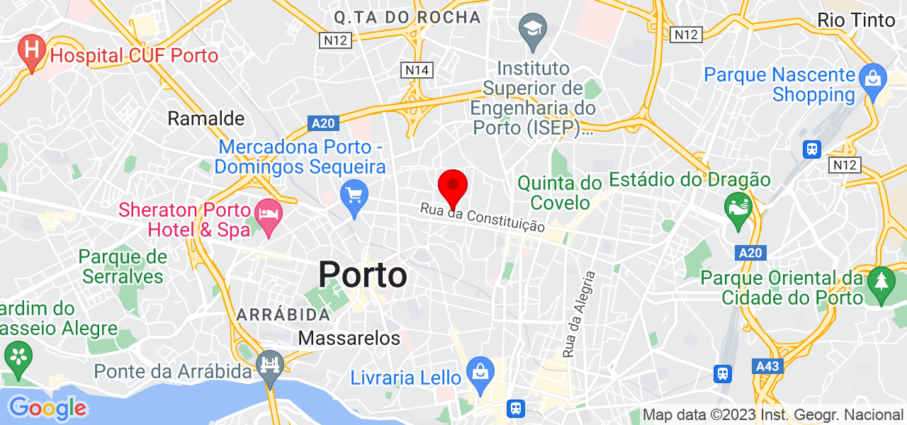 Jos&eacute; Carlos - Porto - Porto - Mapa