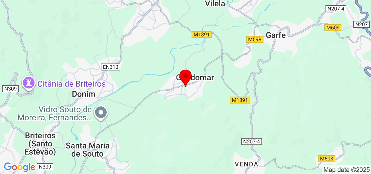 Lara Ribeiro - Braga - Guimarães - Karte