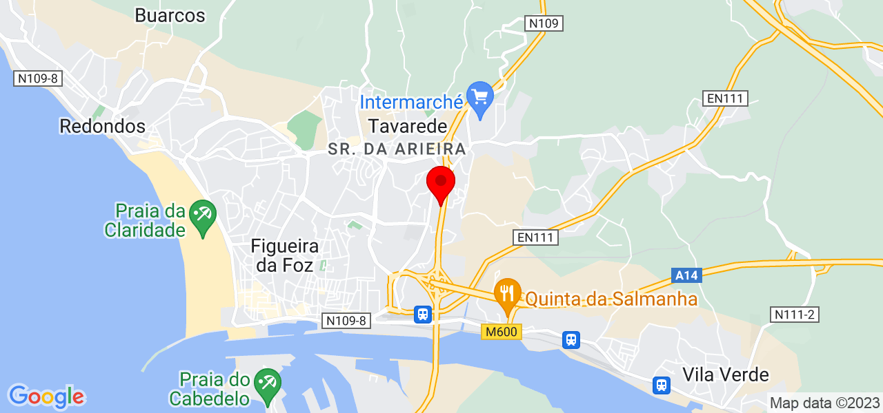 Prazo Fren&eacute;tico Lda - Coimbra - Figueira da Foz - Mapa