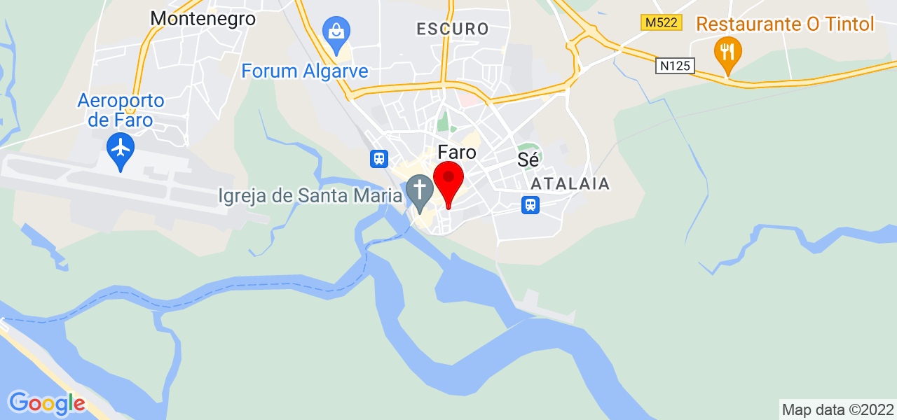 Sérgio oliveira - Faro - Faro - Mapa