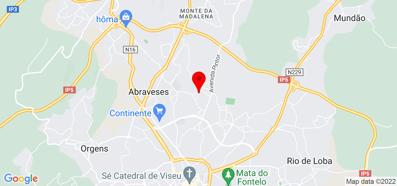 Gonçalo Miguel - Viseu - Viseu - Karte