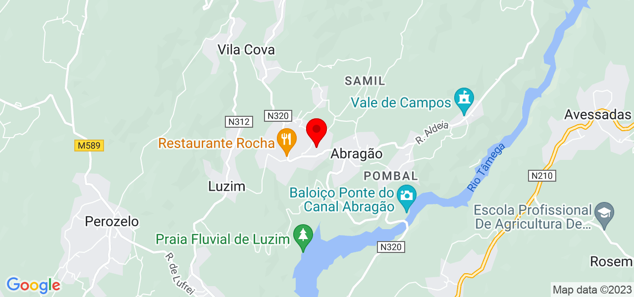 Fernanda - Porto - Penafiel - Map