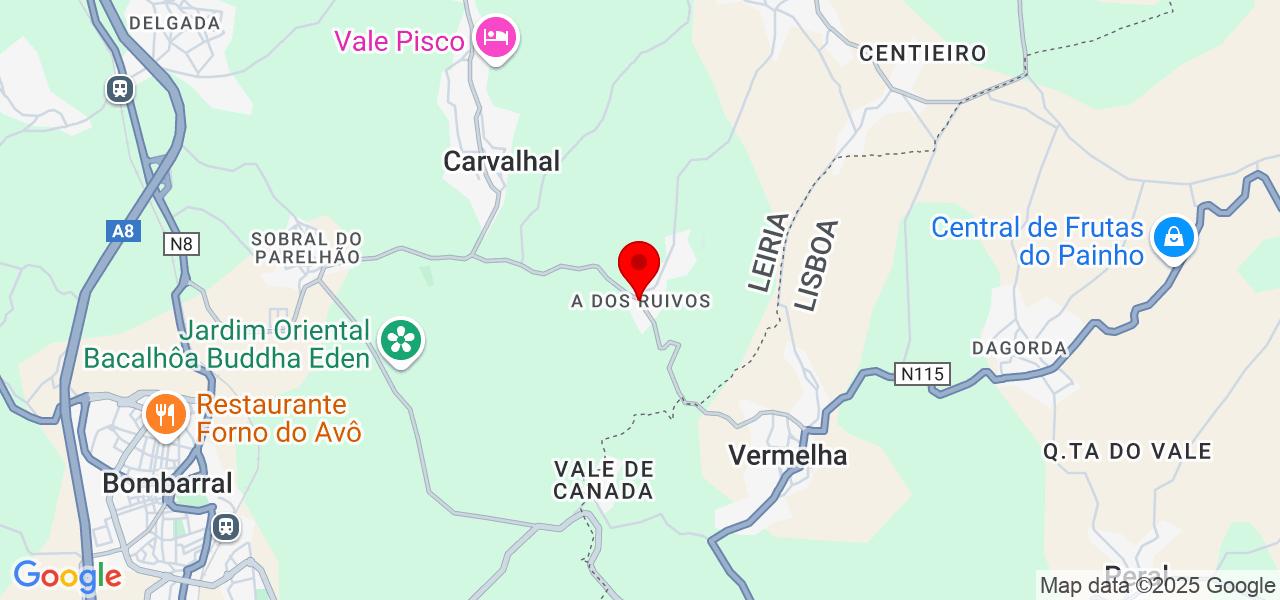 DHR Remodelações - Leiria - Bombarral - Map