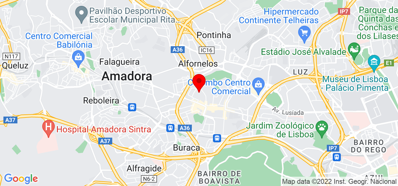 S M Amanullah - Lisboa - Lisboa - Mapa