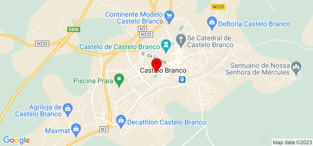 Elsa Fortes - Castelo Branco - Castelo Branco - Mapa