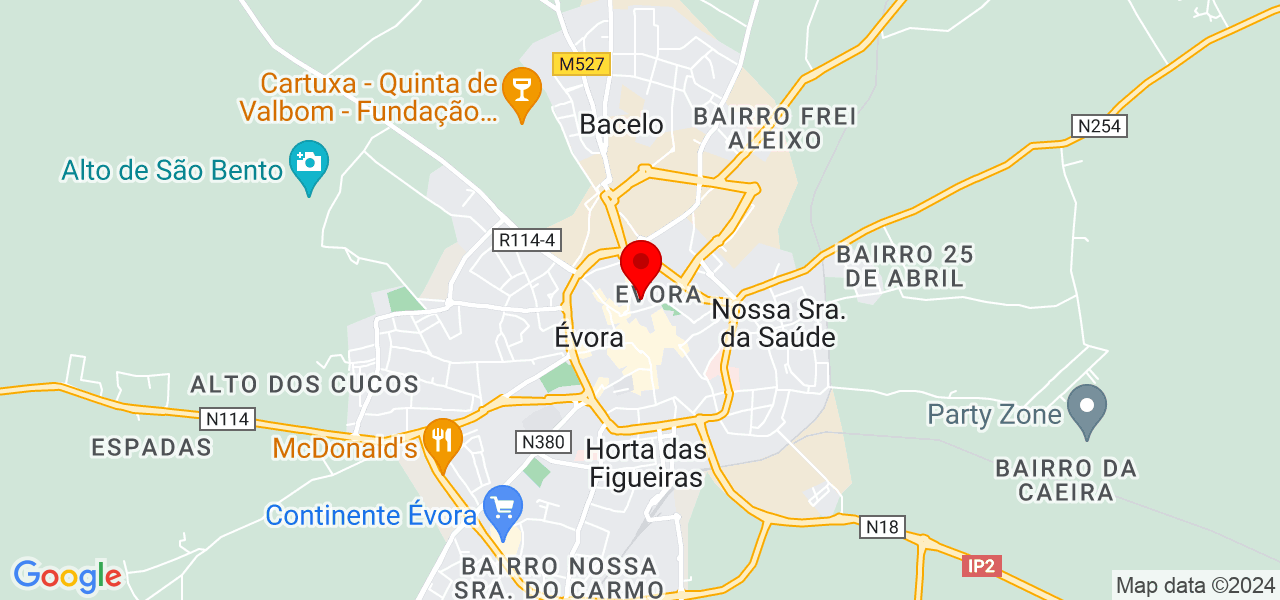 Soraia Silva - Évora - Évora - Mapa