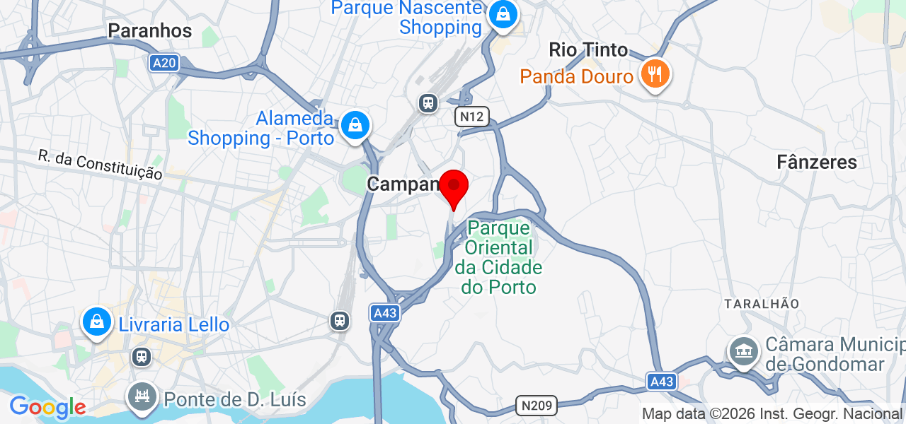 Pintura low cost - Porto - Porto - Mapa