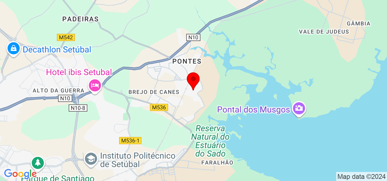 Casa Nova Remodela&ccedil;&otilde;es - Setúbal - Setúbal - Karte
