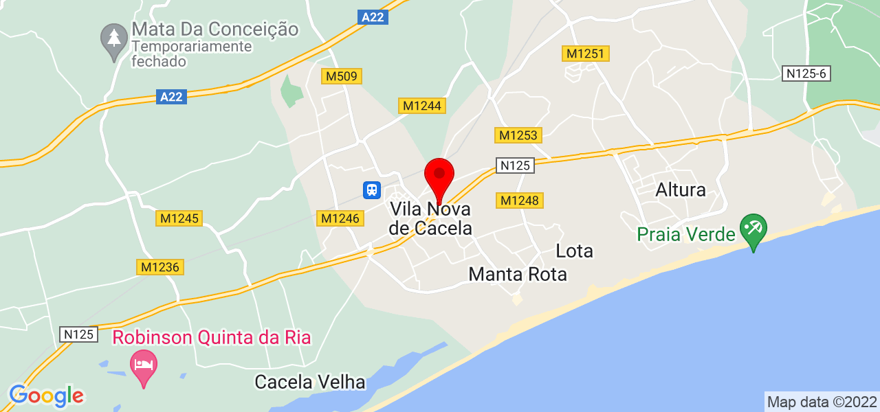 GeoNatural - Topografia e Serviços Geográficos - Faro - Vila Real de Santo António - Mapa