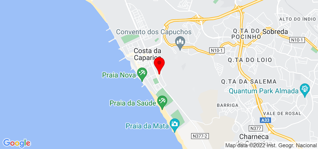 Mestre &amp; C&ordf; - Setúbal - Almada - Mapa