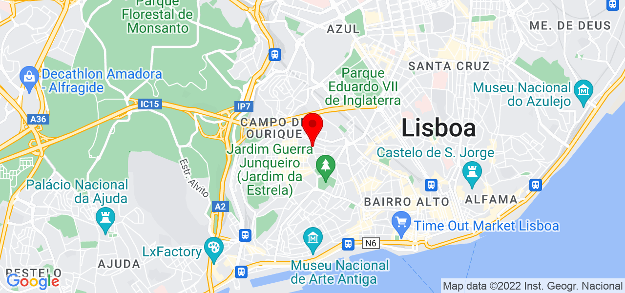 Jessica Braga - Lisboa - Lisboa - Mapa