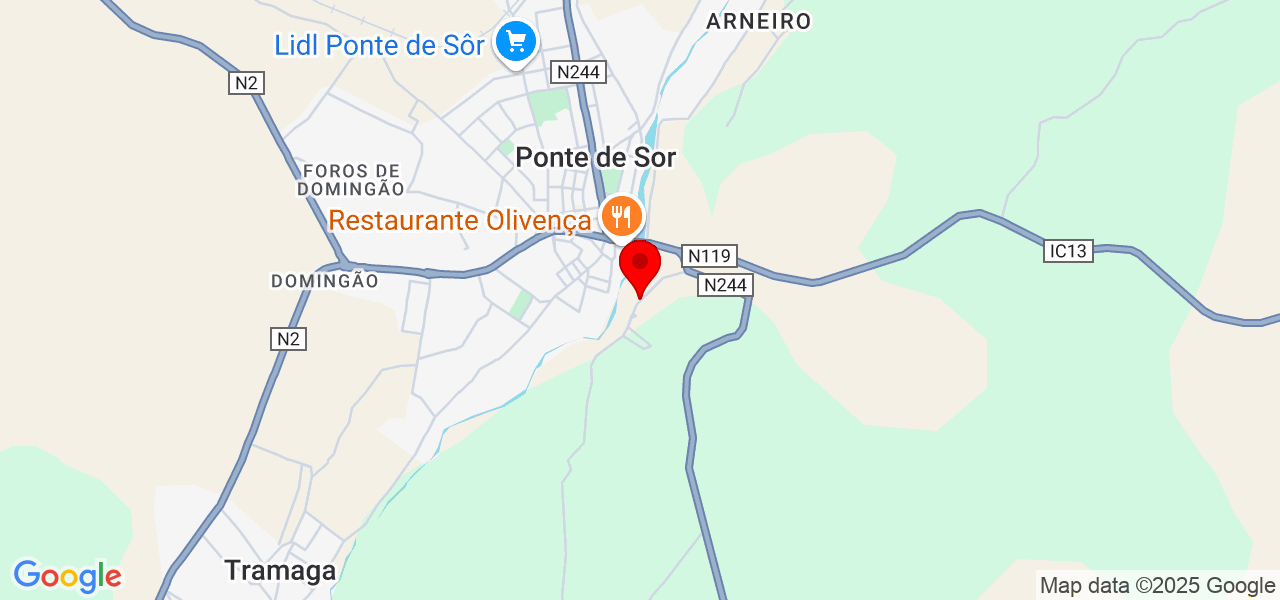 Gravitycontacy LDA - Portalegre - Ponte de Sor - Map