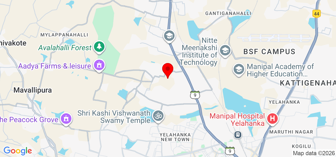 Jared photography - Bengaluru - Bengaluru North - Map