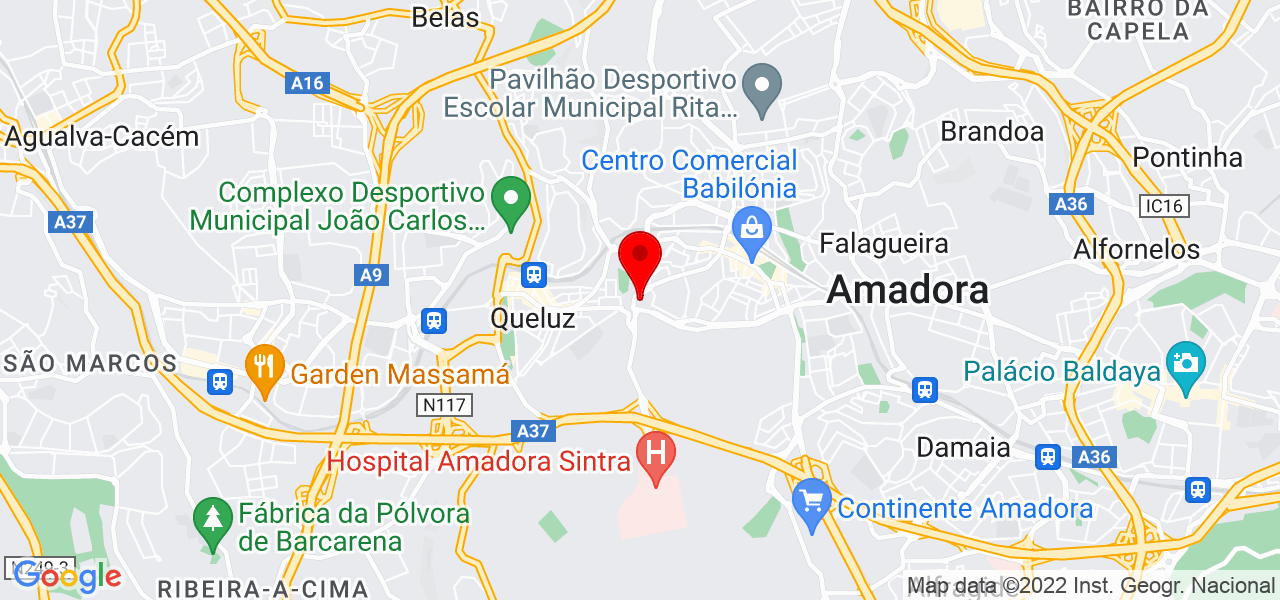 VE - Lisboa - Amadora - Mapa