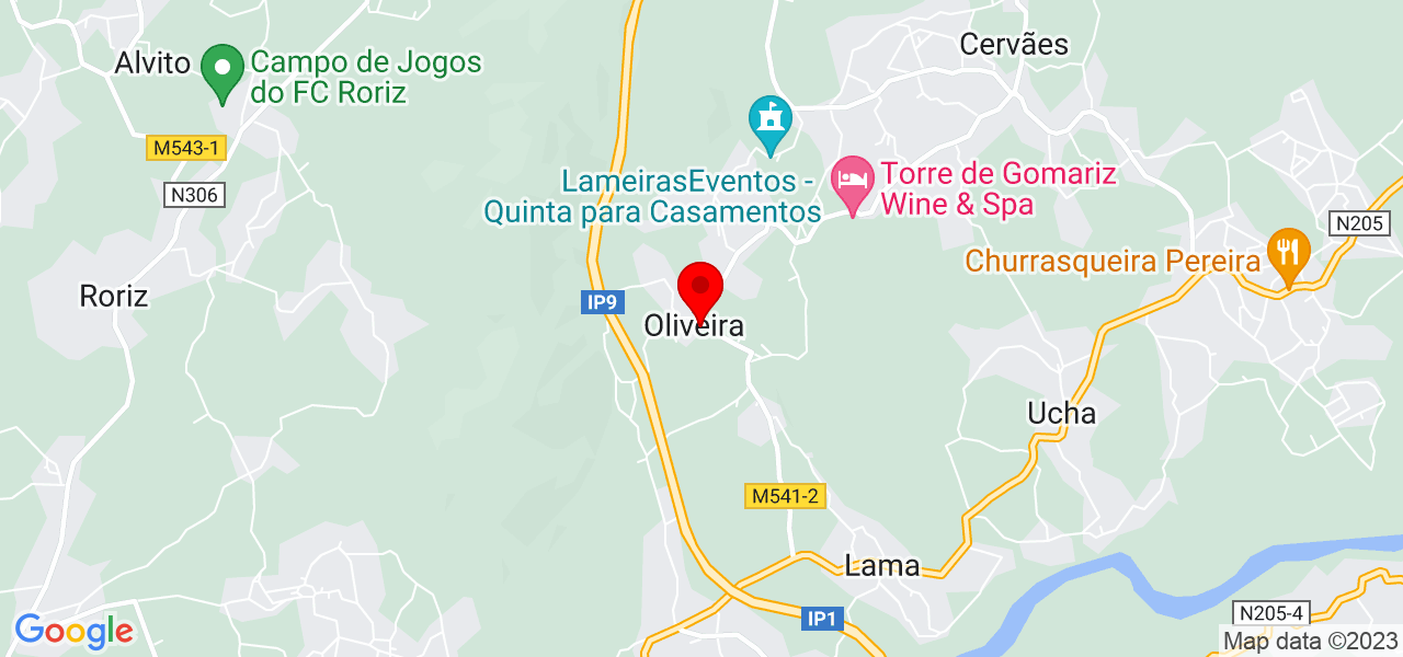 Jos&eacute; Lopes Constru&ccedil;&atilde;o Civil - Braga - Barcelos - Mapa