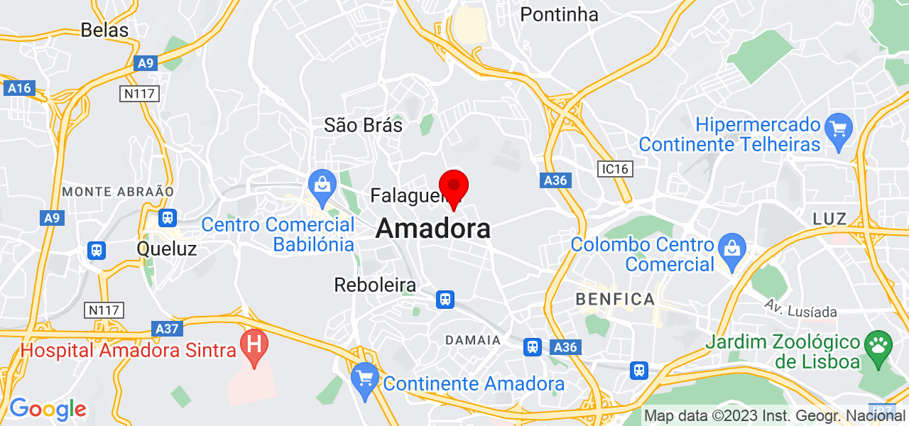 Sousa Piscinas - Lisboa - Amadora - Mapa
