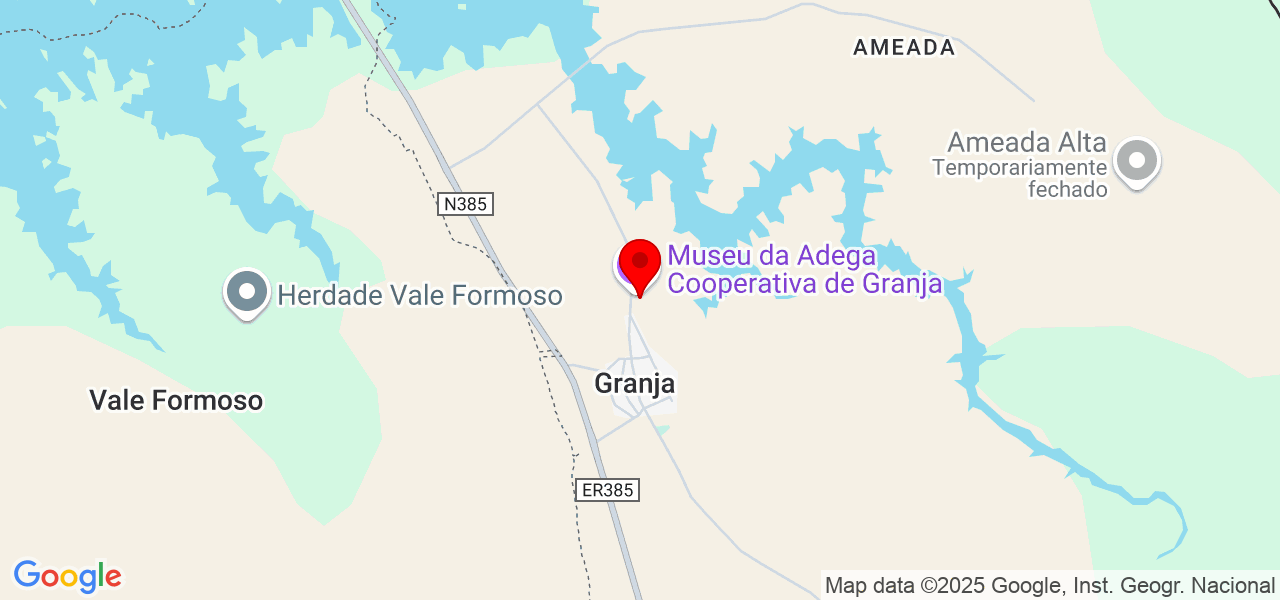 Nuno - Évora - Mourão - Mapa