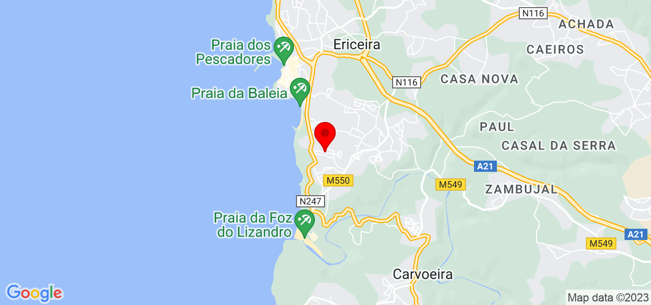 Rafaela Ramalho - Lisboa - Mafra - Mapa