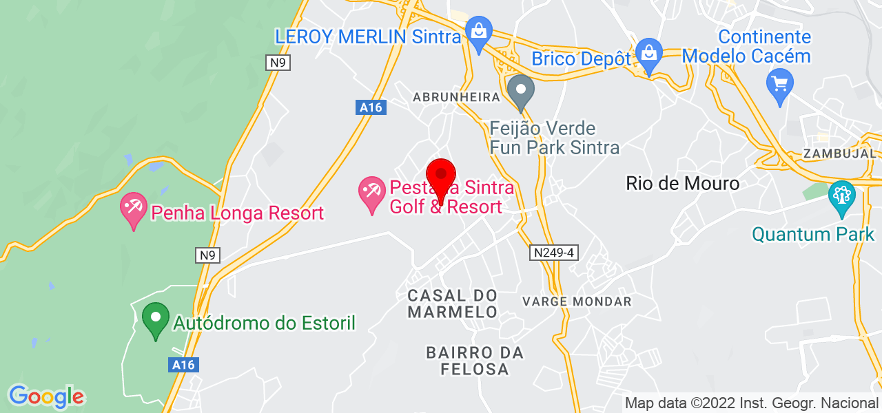 Lara Loup - Lisboa - Sintra - Mapa