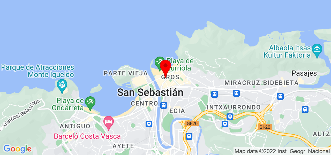 Gorka L.P. - Sin Mala Intención - País Vasco - Donostia/San Sebastián - Mapa