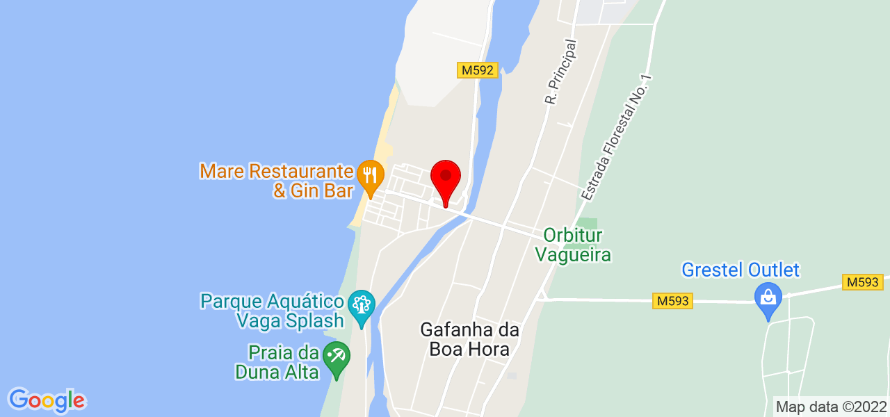 Natacha lira - Aveiro - Vagos - Mapa