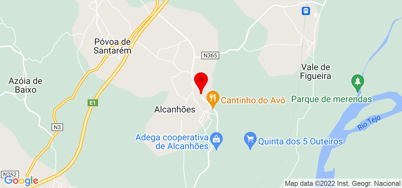 Maria do C&eacute;u Branco - Santarém - Santarém - Mapa