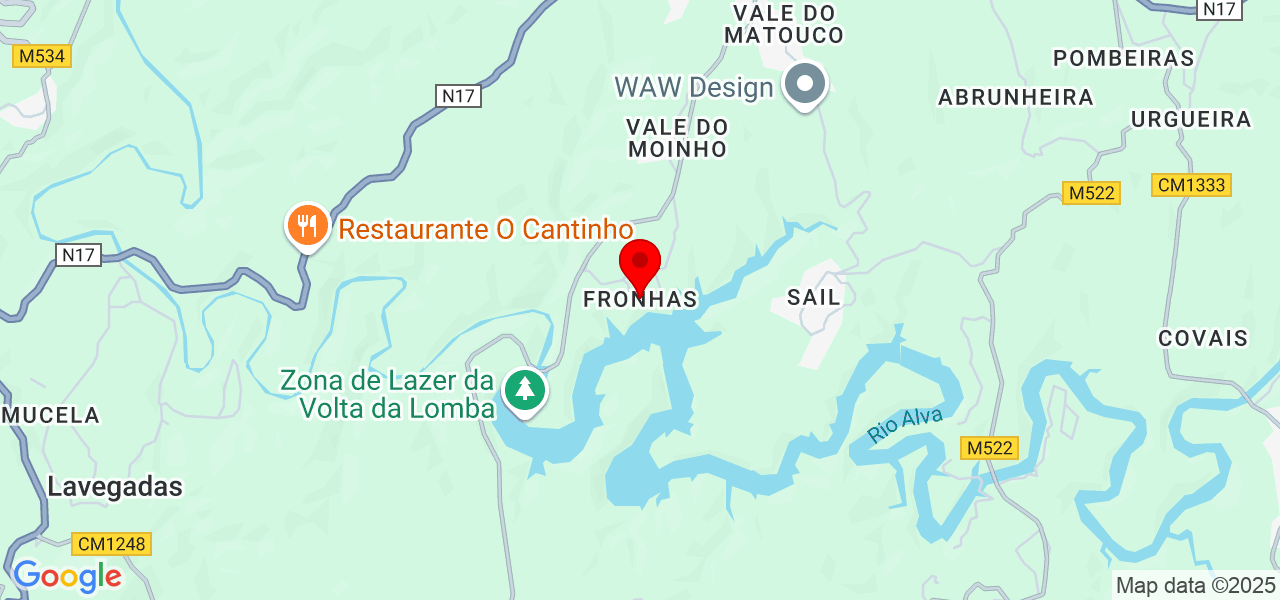 Rita Fidalgo - Coimbra - Arganil - Map