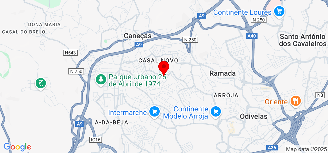 Carolina Anjos - Lisboa - Odivelas - Map