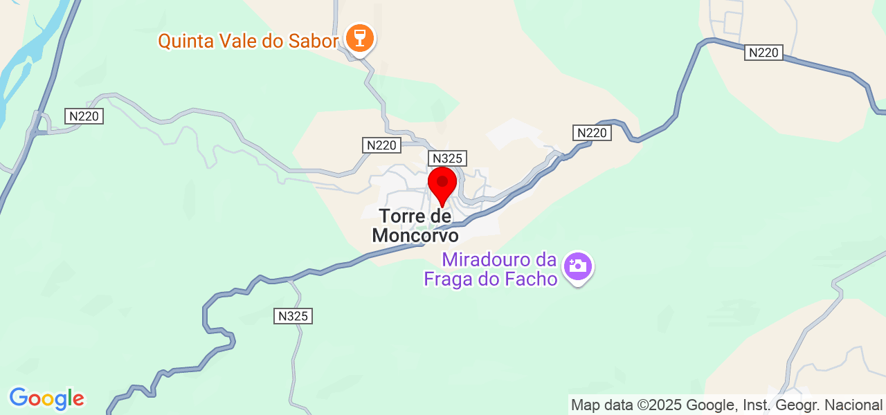 ST Canalizações - Bragança - Torre de Moncorvo - Carte