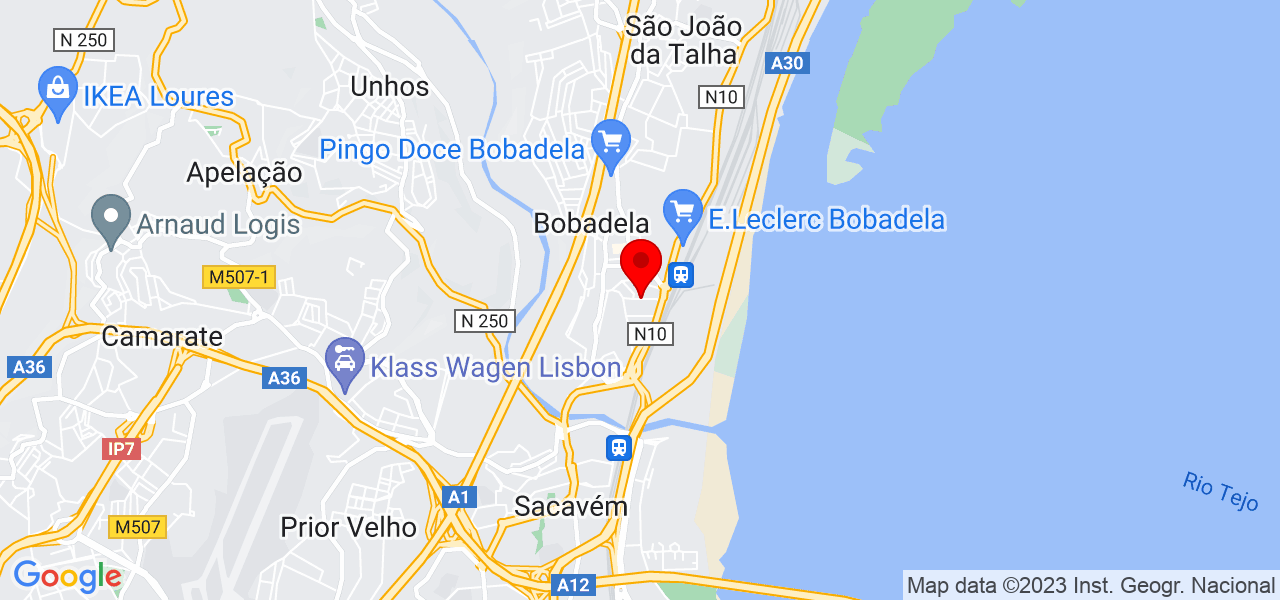Artes da Mafaldinha - Lisboa - Loures - Mapa